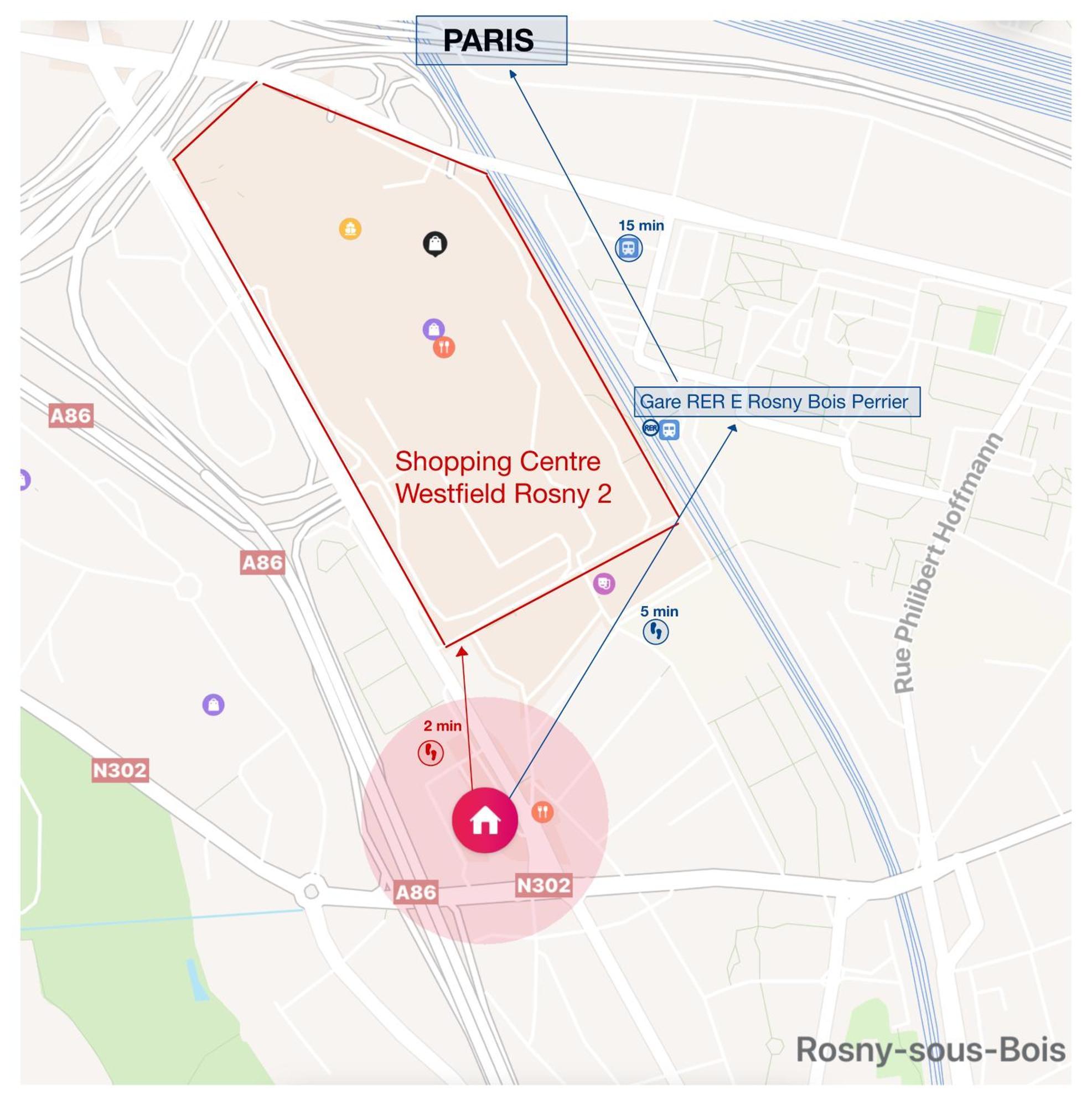 Studio Proche Du Centre Paris 15 Min Роні-су-Буа Екстер'єр фото
